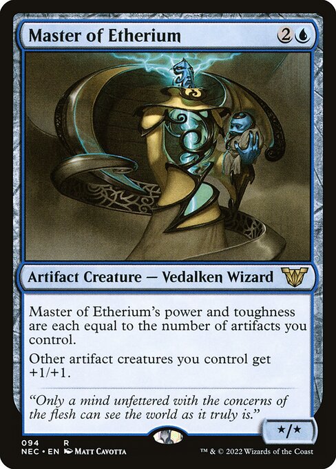 Master of Etherium - Commander: Kamigawa: Neon Dynasty - R - 94