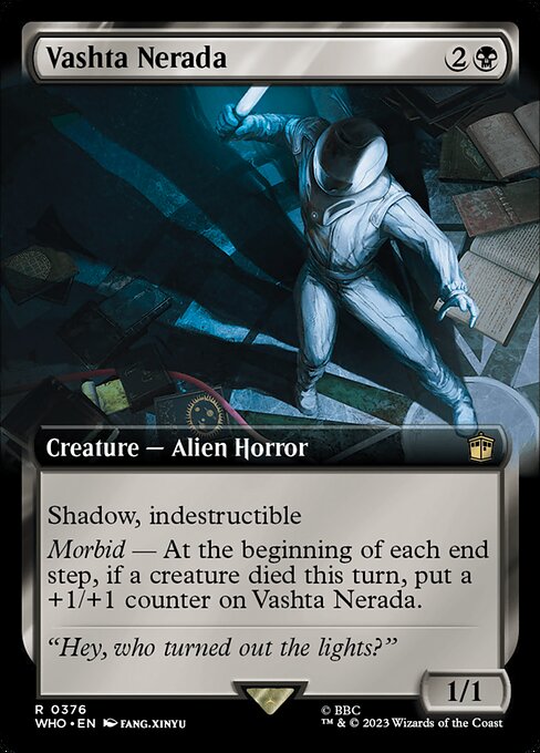 Vashta Nerada (Extended Art) - Universes Beyond: Doctor Who - R - 376