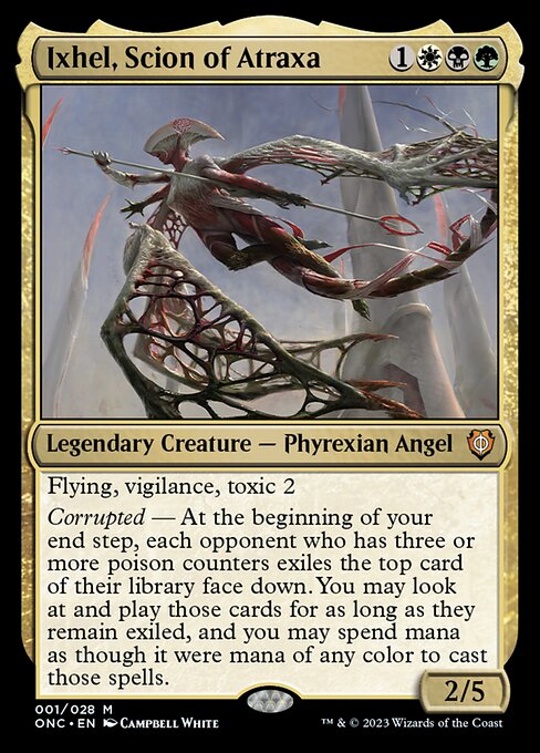 Ixhel, Scion of Atraxa - Commander: Phyrexia: All Will Be One - M - 1