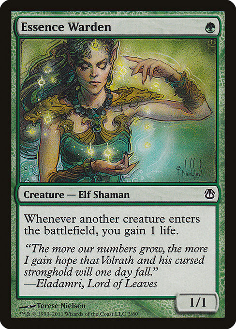 Essence Warden - Duel Decks: Ajani vs. Nicol Bolas - C - 3