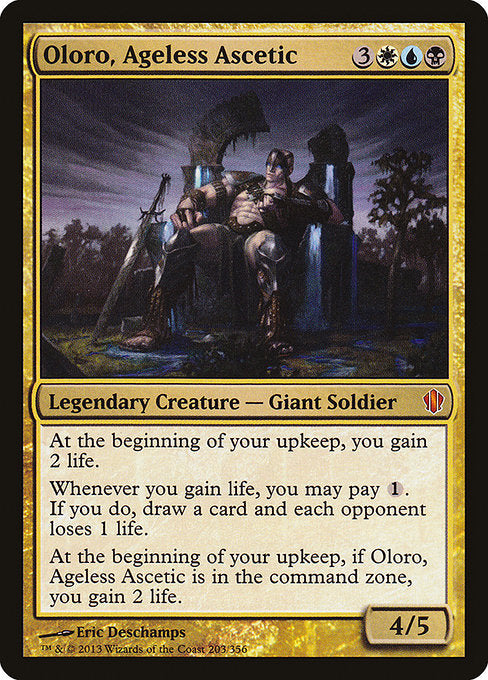 Oloro, Ageless Ascetic - Commander 2013 - M - 203
