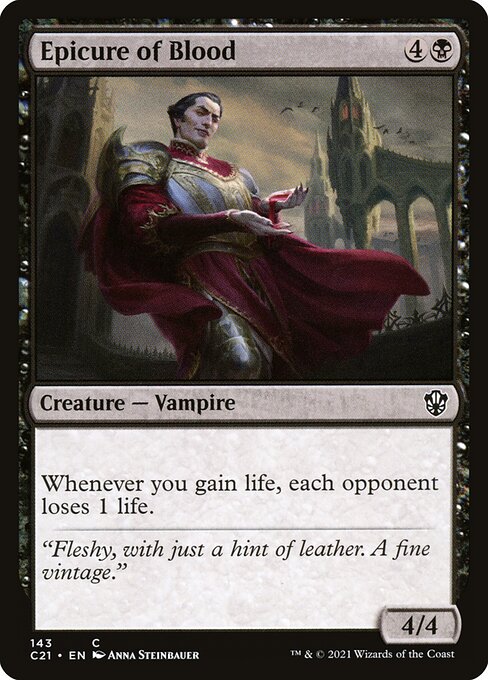 Epicure of Blood - Commander 2021 - C - 143