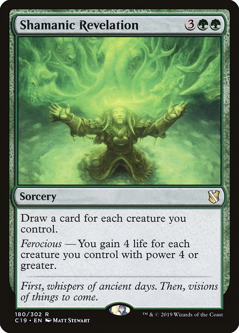 Shamanic Revelation - Commander 2019 - R - 180