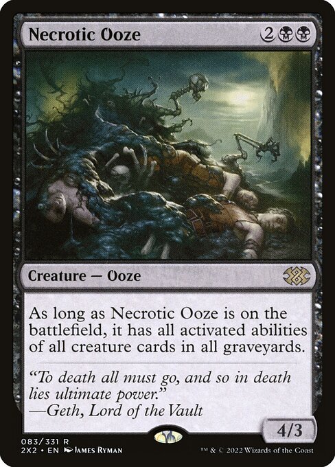 Necrotic Ooze - Double Masters 2022 - R - 83