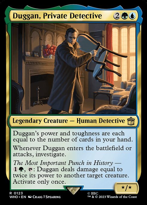 Duggan, Private Detective - Universes Beyond: Doctor Who - R - 123