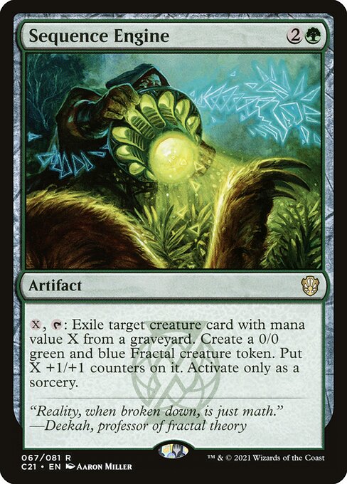 Sequence Engine - Commander 2021 - R - 67