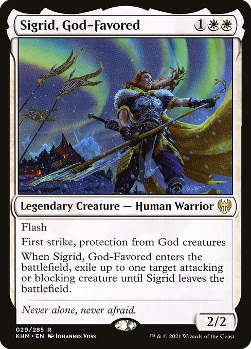 Sigrid, God-Favored - Kaldheim - R - 29
