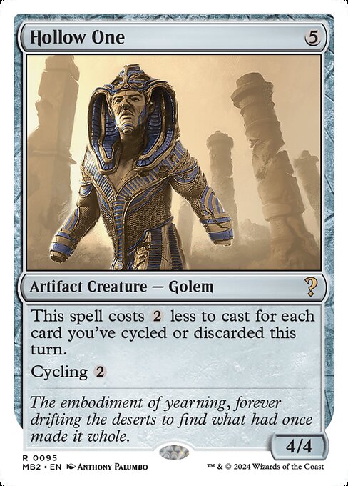 Hollow One (White Border) - Mystery Booster 2 - R - 95