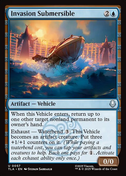 Invasion Submersible - Avatar: The Last Airbender - U - 57