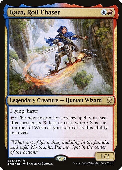 Kaza, Roil Chaser - Zendikar Rising - R - 225