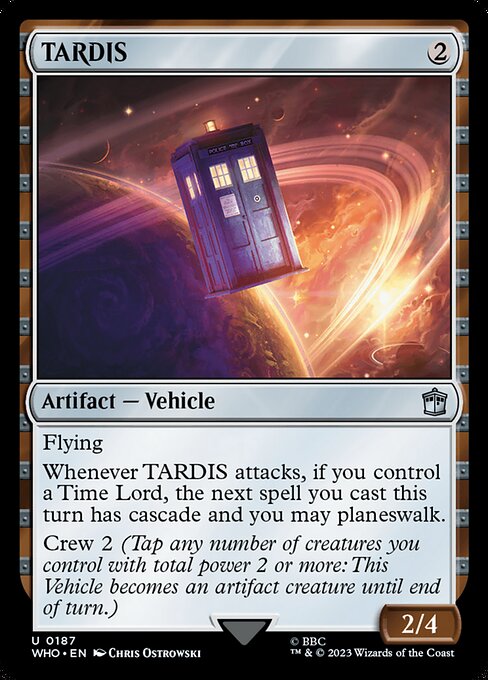 TARDIS - Universes Beyond: Doctor Who - U - 187