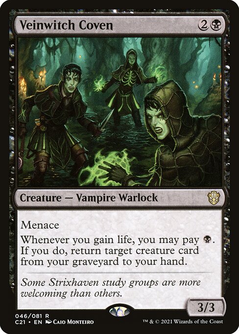 Veinwitch Coven - Commander 2021 - R - 46
