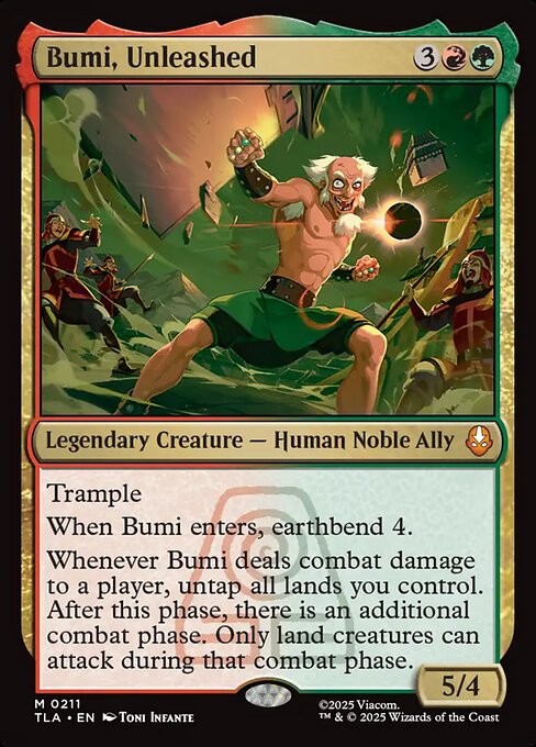 Bumi, Unleashed - Avatar: The Last Airbender - M - 211