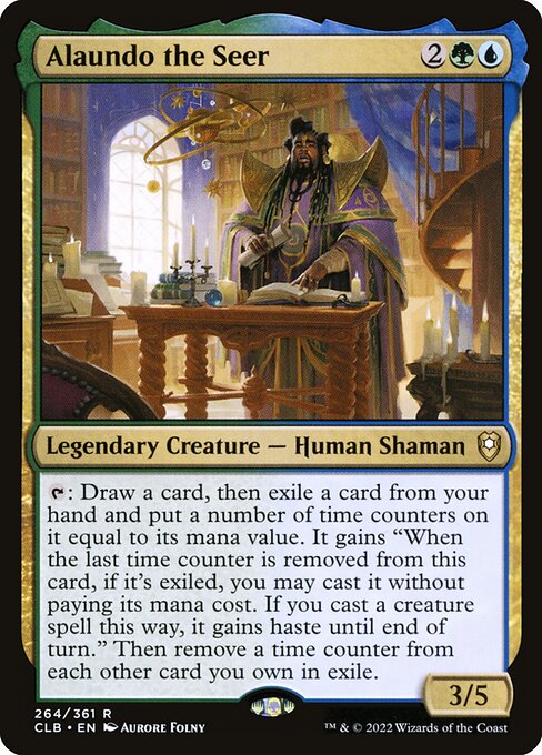 Alaundo the Seer - Commander Legends: Battle for Baldur's Gate - R - 264