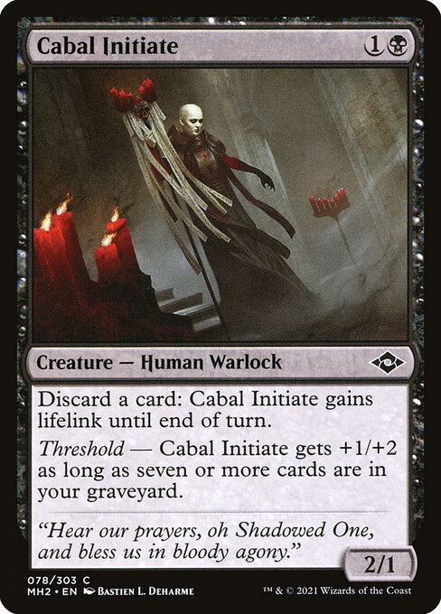 Cabal Initiate - Modern Horizons 2 - C - 78