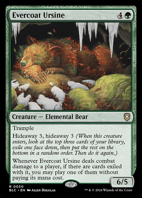 Evercoat Ursine - Commander: Bloomburrow - R - 30