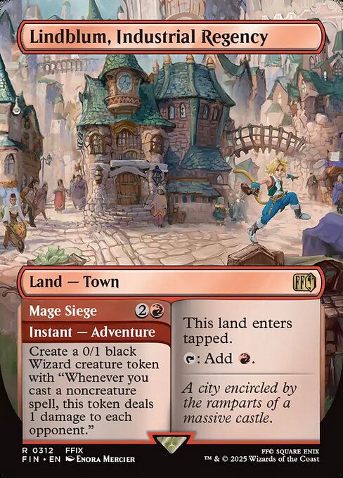 Lindblum, Industrial Regency (Borderless) - FINAL FANTASY - R - 312