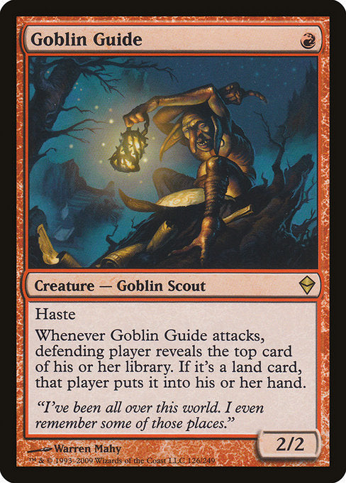 Goblin Guide - Zendikar - R - 126