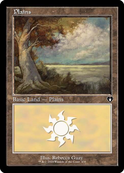 Plains (438) (Retro Frame) - Commander Masters - L - 438