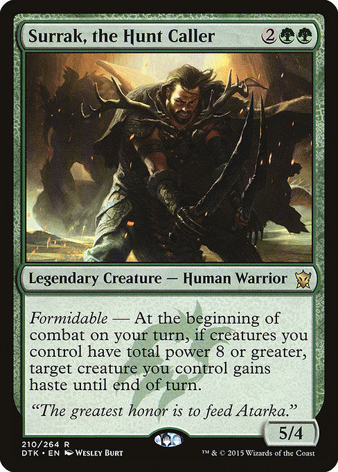 Surrak, the Hunt Caller - Dragons of Tarkir - R - 210