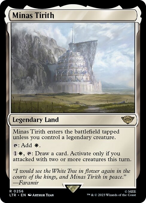 Minas Tirith - Universes Beyond: The Lord of the Rings: Tales of Middle-earth - R - 256
