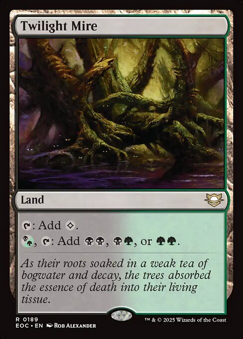 Twilight Mire - Commander: Edge of Eternities - R - 189