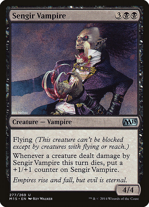 Sengir Vampire - Magic 2015 (M15) - U - 277