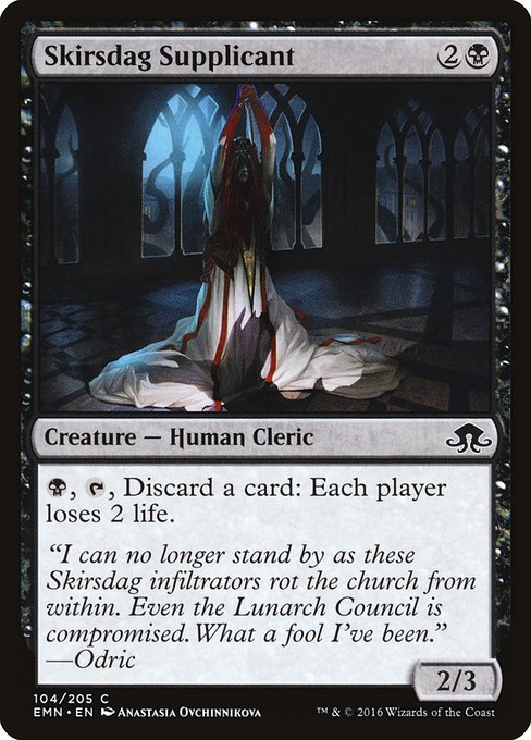 Skirsdag Supplicant - Eldritch Moon - C - 104