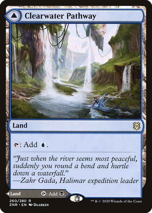 Clearwater Pathway - Zendikar Rising - R - 260
