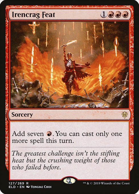 Irencrag Feat - Throne of Eldraine - R - 127