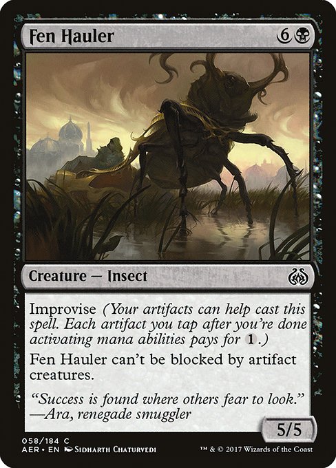 Fen Hauler - Aether Revolt - C - 58