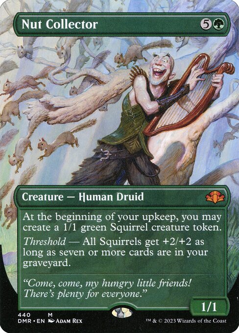 Nut Collector (Borderless) - Dominaria Remastered - M - 440
