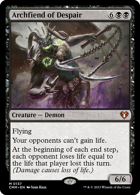 Archfiend of Despair - Commander Masters - M - 137