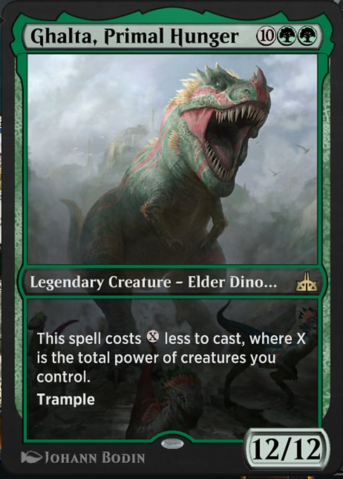 Ghalta, Primal Hunger - The List Reprints - R - 130/196