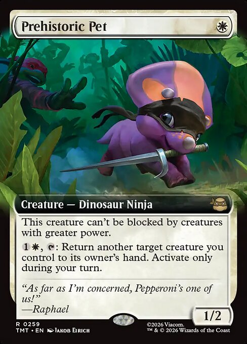 Prehistoric Pet (Extended Art) - Teenage Mutant Ninja Turtles - R - 259
