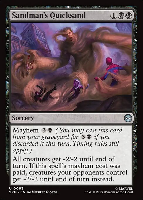 Sandman's Quicksand - Marvel's Spider-Man - U - 63