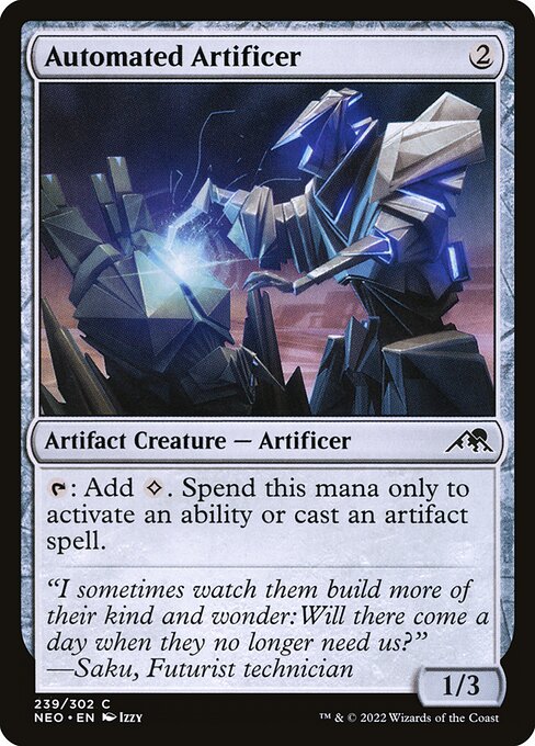 Automated Artificer - Kamigawa: Neon Dynasty - C - 239