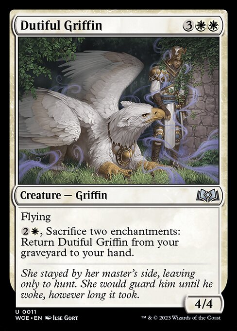 Dutiful Griffin - Wilds of Eldraine - U - 11
