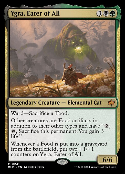 Ygra, Eater of All - Promo Pack: Bloomburrow - M - 241