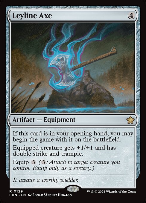 Leyline Axe - Foundations - R - 129