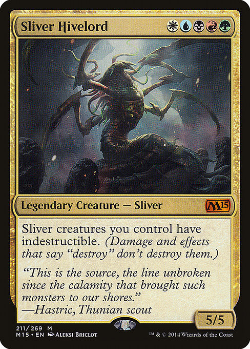 Sliver Hivelord - Magic 2015 (M15) - M - 211