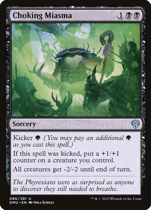 Choking Miasma - Dominaria United - U - 86