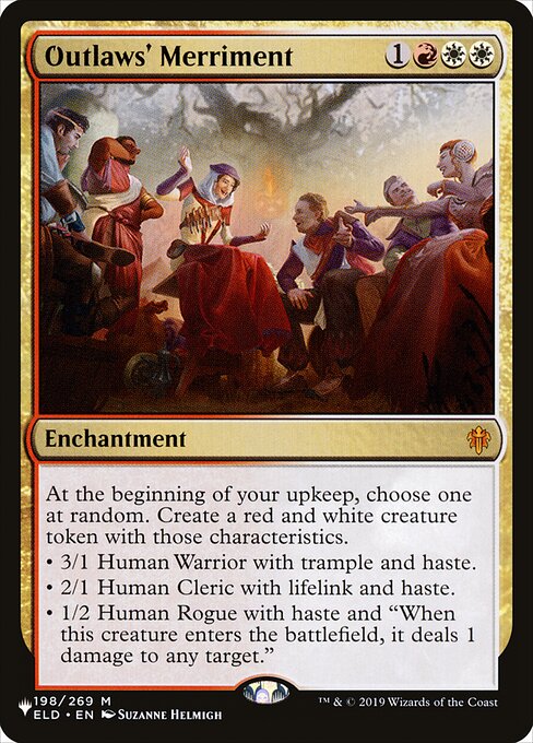 Outlaws' Merriment - The List Reprints - M - 198/269