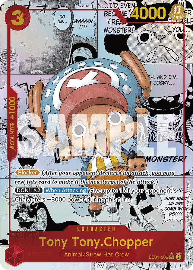Tony Tony.Chopper (EB01-006) (Manga) - Premium Booster -The Best- - SR - EB01-006