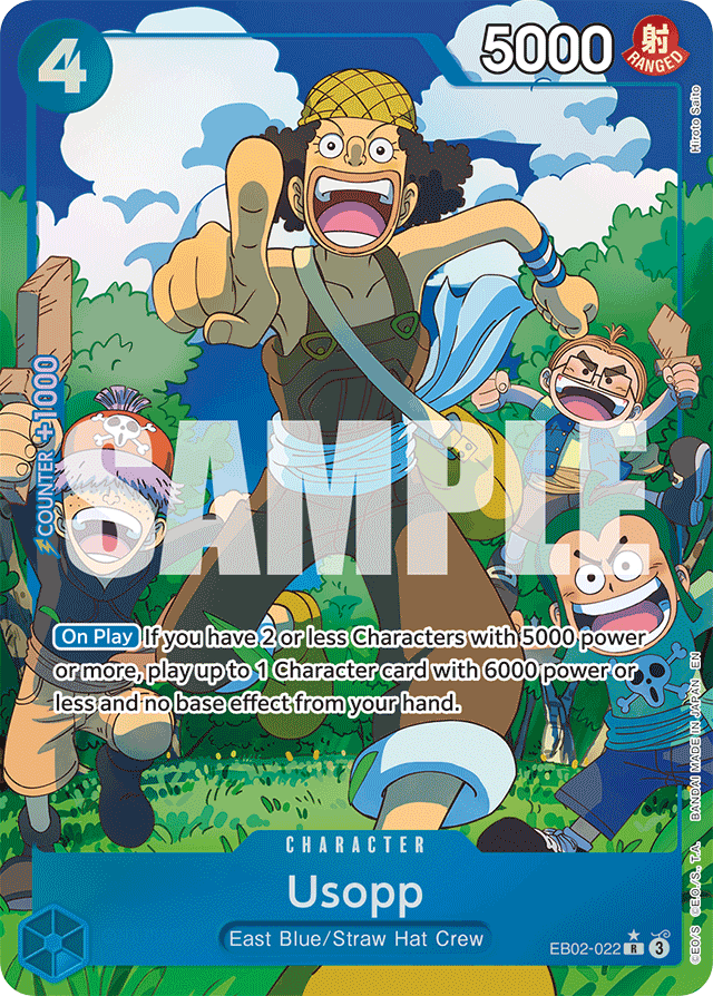Usopp (Alternate Art) - Extra Booster: Anime 25th Collection - R - EB02-022