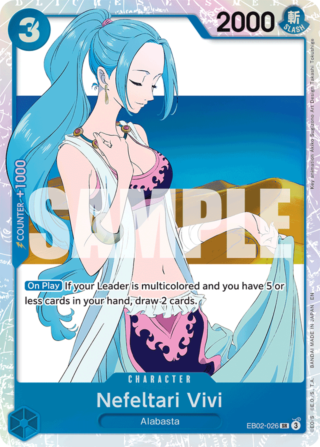 Nefeltari Vivi - Extra Booster: Anime 25th Collection - SR - EB02-026