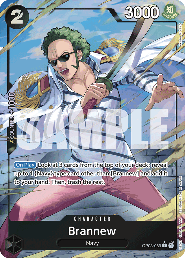 Brannew (Alternate Art) - Premium Booster -The Best- - R - OP03-089