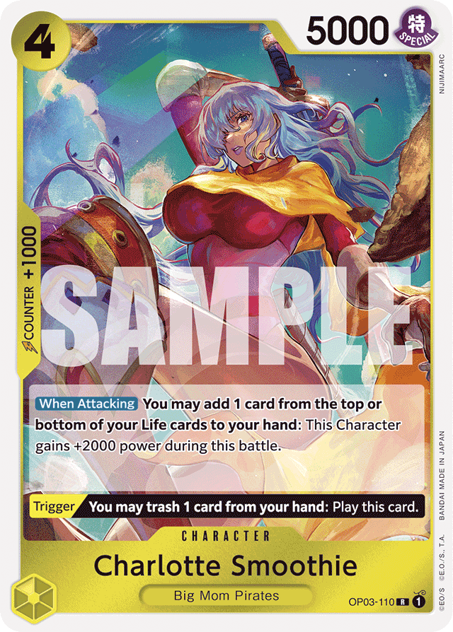 Charlotte Smoothie (Reprint) - Premium Booster -The Best- - R - OP03-110