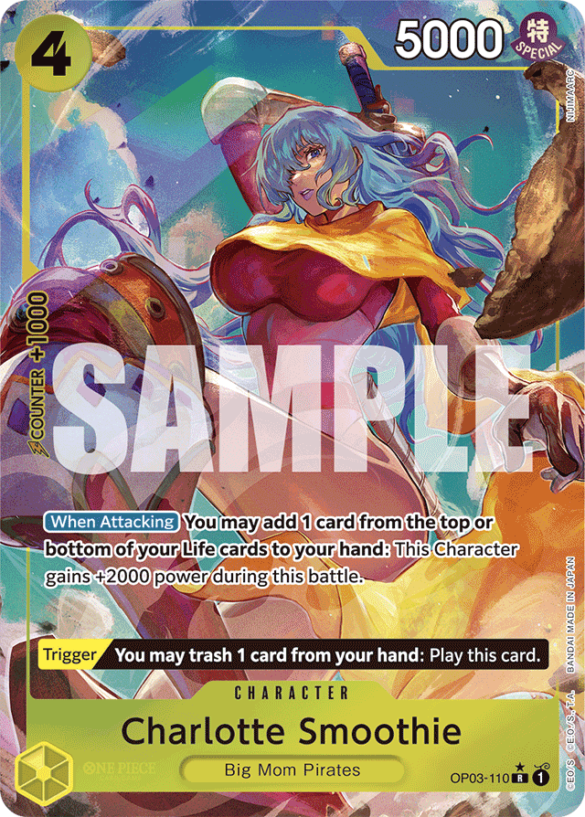Charlotte Smoothie (Full Art) - Premium Booster -The Best- - R - OP03-110