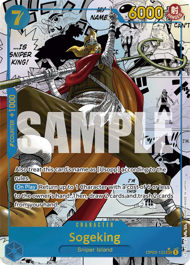 Sogeking (Manga) - Premium Booster -The Best- - SEC - OP03-122